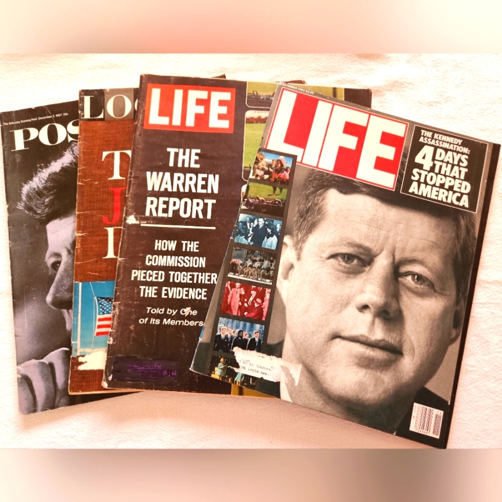 Magazines Featuring JFK Assassination